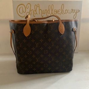 AUTHENTIC LOUIS VUITTON MONOGRAM NEVERFULL MM WITH DUST BAG